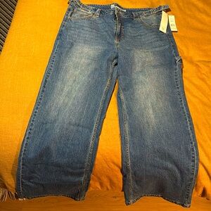 Mid Rise Carpenter Jeans - No Boundaries - Walmart. New with Tags on